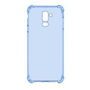 Protectie din silicon pentru telefon (rezistenta medie la impact, colt cu perna de aer) ALBASTRU Samsung Galaxy A6+ (2018) SM-A605F