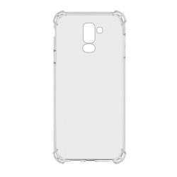   Protectie din silicon pentru telefon (rezistenta la impact mediu, colt cu perna de aer) TRANSPARENT Samsung Galaxy A6+ (2018) SM-A605F