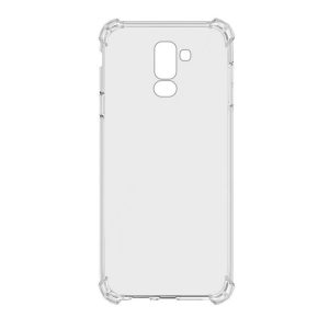 Protectie din silicon pentru telefon (rezistenta la impact mediu, colt cu perna de aer) TRANSPARENT Samsung Galaxy A6+ (2018) SM-A605F