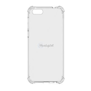 Protectie de telefon din silicon (rezistenta medie la impact, colt cu perna de aer) TRANSPARENT Huawei Y5 2018 (Y5 Prime 2018)