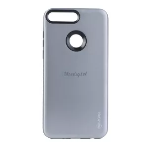 HUSĂ! - Protectie de telefon din silicon ROAR RICO ARMOUR (rezistenta la impact mediu, spate din plastic, mat) GRI Huawei Y6 Prime (2018)