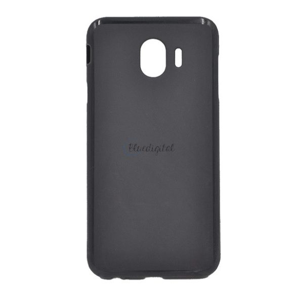 HUSĂ! - Protector de telefon din silicon (mat) NEGRU Samsung Galaxy J4 (2018) SM-J400F