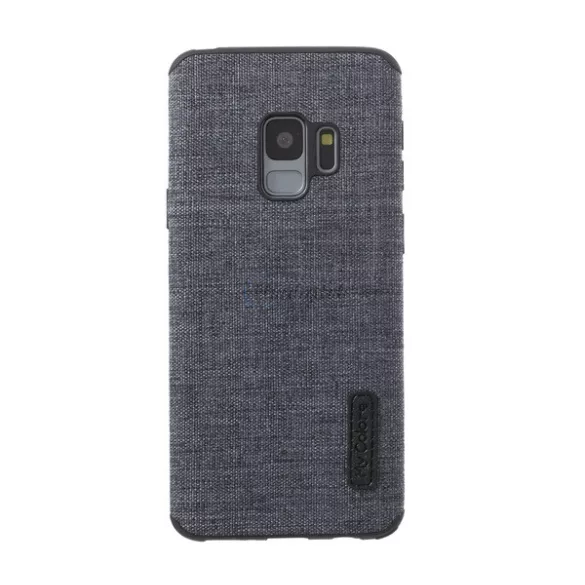 HUSĂ! - Protectie din silicon pentru telefon (acoperire textila) GRI Samsung Galaxy S9 (SM-G960)