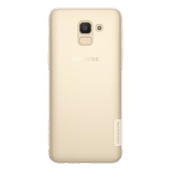 Protector de telefon din silicon NILLKIN NATURE (0,6 mm, ultrasubțire) TRANSPARENT Samsung Galaxy J6 (2018) SM-J600F
