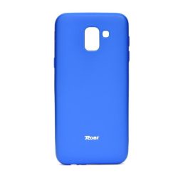   HUSĂ! - Protector de telefon din silicon ROAR ALL DAY (ultra-subțire, mat) ALBASTRU ÎNCHIS Samsung Galaxy J6 (2018) SM-J600F