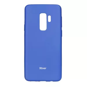 HUSĂ! - Protector de telefon din silicon ROAR ALL DAY (ultra-subțire, mat) ALBASTRU ÎNCHIS Samsung Galaxy S9 (SM-G960)