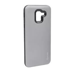  HUSĂ! - Protectie de telefon din silicon ROAR RICO ARMOUR (rezistenta la impact mediu, spate din plastic, mat) GRI Samsung Galaxy J6 (2018) SM-J600F