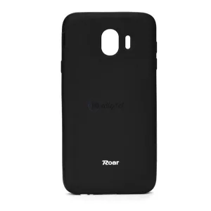 HUSĂ! - Protector de telefon din silicon ROAR ALL DAY (ultra-subțire, mat) NEGRU Samsung Galaxy J4 (2018) SM-J400F