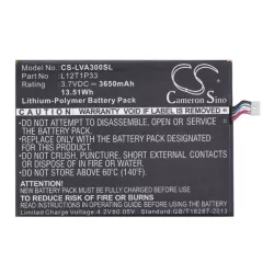   Baterie CAMERON SINO Li-Polymer (3.7V/3650mAh, compatibil cu Lenovo L12D1P31) NEGRU Vodafone Smart Tab III 7, Lenovo IdeaTab A3000 (59-386525), Lenovo IdeaTab A3300 (A7-30)