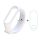 Cadru din silicon (dimensiune personalizată, curea din silicon + ecran complet, protector de ecran PET) ALB Xiaomi MI Band 3, Xiaomi MI Band 4 Cadru din silicon (dimensiune personalizată, curea din silicon + ecran complet, protector de ecran PET) ALB Xiaomi MI Band 3, Xiaomi MI Band 4