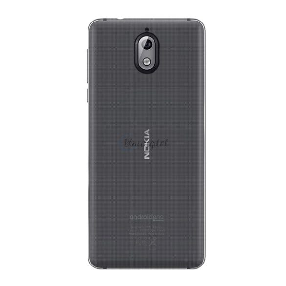 Protector de telefon din silicon ROAR ALL DAY (ultra-subtire) TRANSPARENT Nokia 3.1