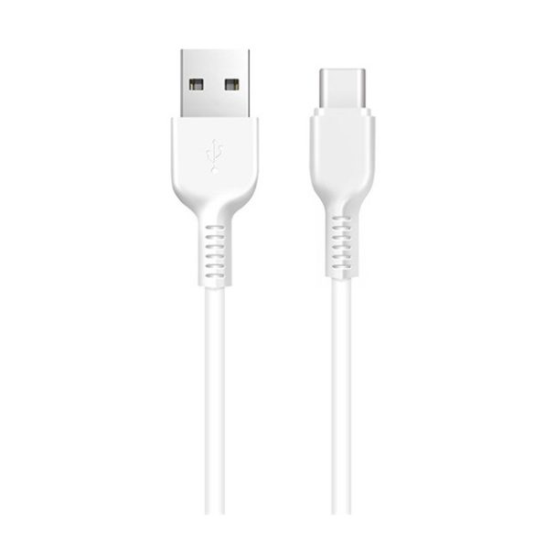 HOCO X20 cablu de date (USB - Type-C, încărcător rapid, 100 cm, anti-rupere) ALB