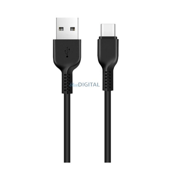 Cablu de date HOCO X20 (USB - Type-C, încărcător rapid, 300 cm, anti-rupere) NEGRU
