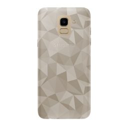   HUSĂ! - Husă silicon pentru telefon (3D, model diamant) NEW Samsung Galaxy J6 (2018) SM-J600F