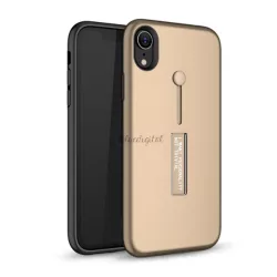   HUSĂ! - Protector de telefon din plastic (cauciucat, silicon slip-on) GOLD Apple iPhone XS Max 6.5
