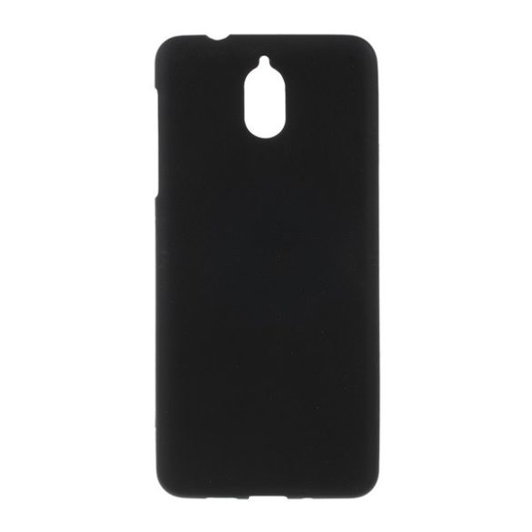 Husă siliconică pentru telefon (mată) negru Nokia 3.1