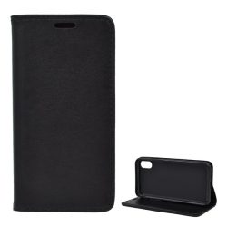   HUSĂ! - Husă în picioare, efect piele (FLIP, deschidere laterală, funcție de suport pentru birou) NEGRU Apple iPhone X 5.8, Apple iPhone XS 5.8