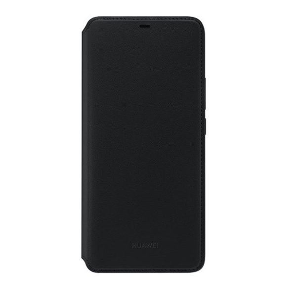 HUAWEI Husă din piele permanentă (FLIP, deschidere laterală, suport pentru carduri de credit) negru Huawei Mate 20 Pro
