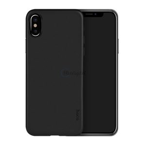 Protector de telefon din plastic HOCO THIN (0,45 mm, ultra-subțire) NEGRU Apple iPhone XS Max 6,5