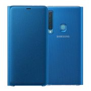   SAMSUNGHusăpermanentă (activă FLIP, deschidere laterală, titular card de credit) albastruSamsung Galaxy A9 (2018) SM-A920