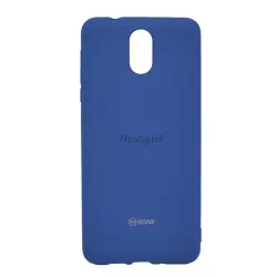   HUSĂ! - Protector de telefon din silicon ROAR ALL DAY (ultra-subțire, mat) ALBASTRU ÎNCHIS Nokia 3.1