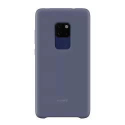   HUSĂ! - Protectie de telefon din silicon HUAWEI (placa metalica incorporata, cauciucata) ALBASTRU DESCHI Huawei Mate 20