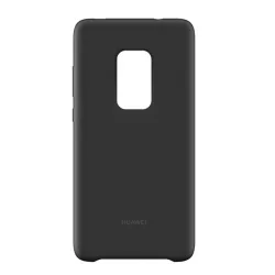   HUSĂ! - Protectie de telefon din silicon HUAWEI (placa metalica incorporata, cauciucata) NEGRU Huawei Mate 20