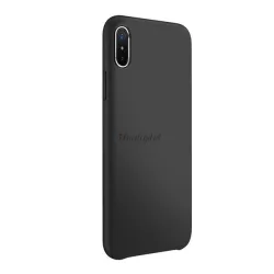   HUSĂ! - Protector telefon JOYROOM LYBER din plastic (cauciucat, interior din microfibra) NEGRU Apple iPhone XS Max 6.5