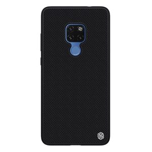 NILLKIN TEXTURED plastic protecțiede telefon (suprafață aspră, mediu rezistent la impact, cadru din silicon, model 3D) negru Huawei Mate 20