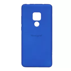   HUSĂ! - Protector de telefon din silicon (mat) ALBASTRU Huawei Mate 20