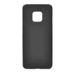   HUSĂ! - Husă siliconică pentru telefon (mată) NEGRU Huawei Mate 20 Pro