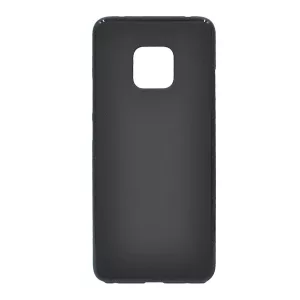 HUSĂ! - Husă siliconică pentru telefon (mată) NEGRU Huawei Mate 20 Pro