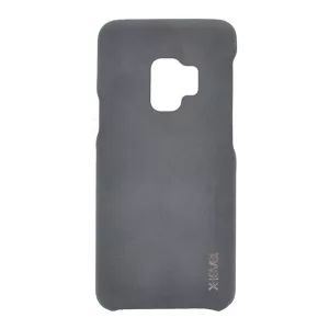 HUSĂ! - X-LEVEL plastic protecțiede telefon (piele efect Husă spate) negru Samsung Galaxy S9 (SM-G960)