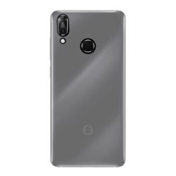   HUSĂ! - Protectie din silicon pentru telefon (mat) TRANSPARENT Vodafone Smart X9 (VFD820)