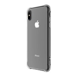   HUSĂ! - Protectie de telefon din silicon HOCO ARMOR (rezistenta medie la impact, colt cu perna de aer, spate transparent) TRANSPARENT Apple iPhone XS 5.8, Apple iPhone X 5.8
