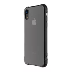   HUSĂ! - HOCO ARMOR Husă silicon pentru telefon (impact mediu rezistent, bubble heel, spate transparent) GREY Apple iPhone XR 6.1