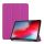 Husă în picioare, efect piele (FLIP activ, deschidere laterală, TRIFOLD, suport pentru masă) PURPLE Apple IPAD Pro 11 (2018) Husă în picioare, efect piele (FLIP activ, deschidere laterală, TRIFOLD, suport pentru masă) PURPLE Apple IPAD Pro 11 (2018)