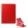 Husă cu suport, efect piele (FLIP, suport desktop, 360°) RED Apple IPAD Pro 12.9 (2018) Husă cu suport, efect piele (FLIP, suport desktop, 360°) RED Apple IPAD Pro 12.9 (2018)