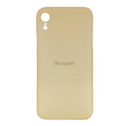   HUSĂ! - Protector de telefon din plastic (mat, ultra-subtire) GOLD Apple iPhone XR 6.1