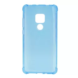   HUSĂ! - Husă silicon pentru telefon (impact mediu rezistent, bubble heel) albastruHuawei Mate 20