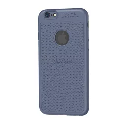   HUSĂ! - Protectie de telefon din silicon HOCO ADMIRE (ultra-subtire, 0,8 mm, perforata, model de diamant, decupaj logo) ALBASTRU Apple iPhone 6 Plus 5.5, Apple iPhone 6S Plus 5.5