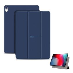   Carcasă permanentă, efect piele (active FLIP, magnetic, deschidere laterală, TRIFOLD, desktop) BUTTONS Apple IPAD Air 11 (2024), IPAD Air 2020 (Air 4), IPAD Air 2022