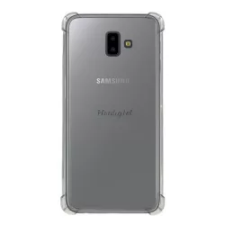   HUSĂ! - Protectie de telefon din plastic ROAR JELLY ARMOR (cadru din silicon, rezistenta medie la impact, colt cu perna de aer) TRANSPARENT Samsung Galaxy J6 Plus (SM-J610F)