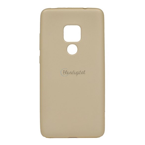 Protector de telefon din silicon (mat) GOLD Huawei Mate 20
