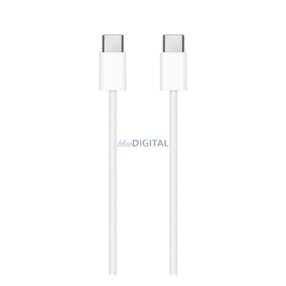 Cablu de date APPLE (Tip-C - Tip-C, încărcător rapid, 100cm) ALB