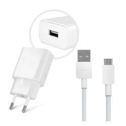   Încărcător de rețea HUAWEI Priză USB (10W, încărcător rapid + cablu microUSB PY0857) ALB
