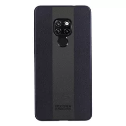   HUSĂ! - NILLKIN RACER Husă plastic protecțiede telefon (cadru de silicon, piele efect spate) negru Huawei Mate 20