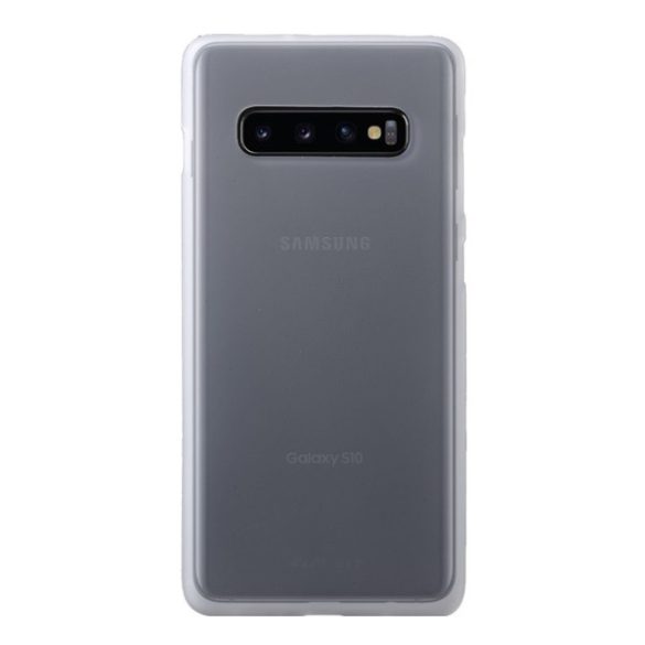 Protectie din silicon pentru telefon (mat) TRANSPARENT Samsung Galaxy S10 (SM-G973)