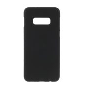   Husă siliconică pentru telefon (mată) NEGRU Samsung Galaxy S10e (SM-G970)