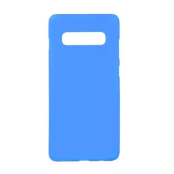  HUSĂ! - Husă siliconică pentru telefon (mată) albastruSamsung Galaxy S10 (SM-G973)